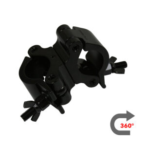 CJS Swivel Coupler 500kg/50mm 360° Rotatable Black
