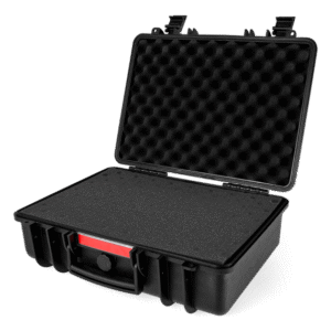 CLF – Tourcase 142 koffer, IP65, 450x340x160mm, incl. solid cube foam, black