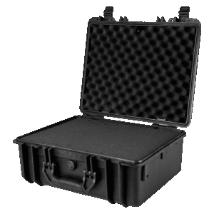 CLF – Tourcase 146 koffer, IP65, 479x415x217mm, incl. solid cube foam, black