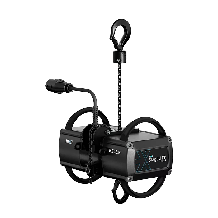 StageLift 2.5 DC D8+ 250Kg. 24 m chain